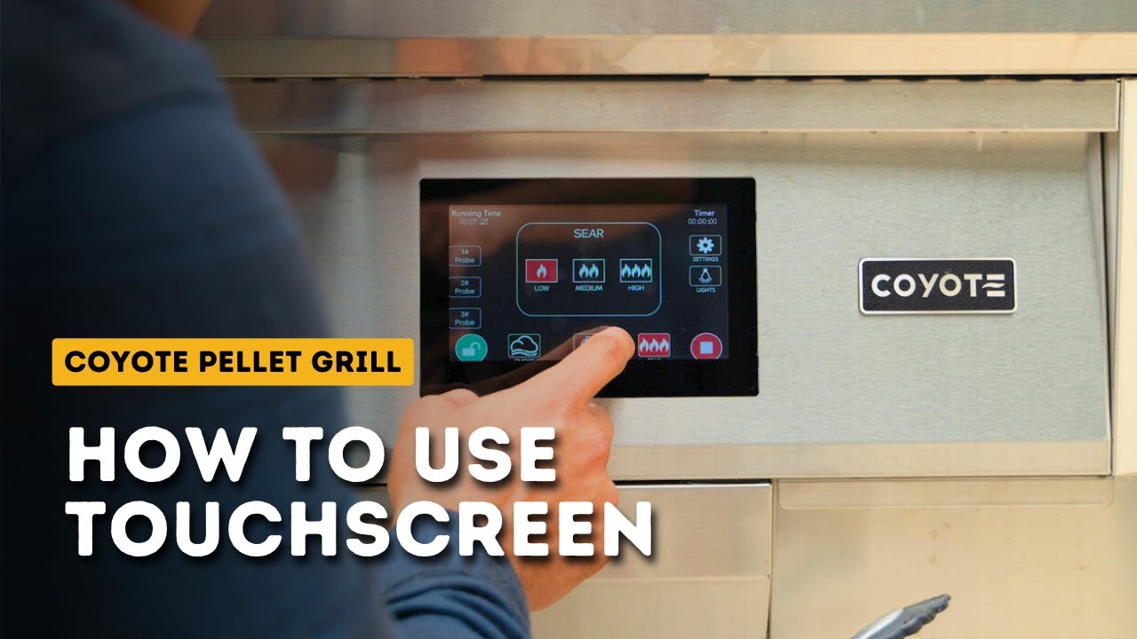 Navigating the Future: Master the Touch Screen of Your Coyote Pellet Grill
