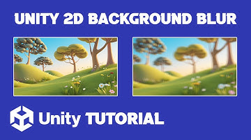 How To Blur Background In Unity 2D | Unity 2D Background Blur Tutorial | Unity Blur Effect UI