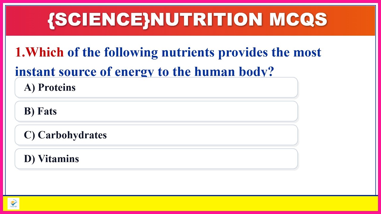 Nutrition MCQs