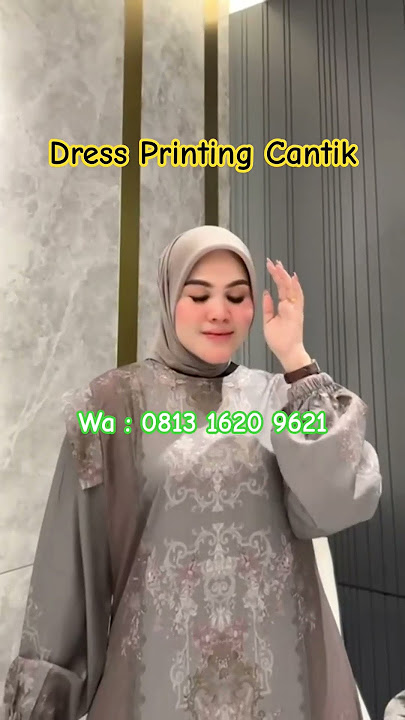 Beautiful Printed Dress #pasartanahabangjakarta