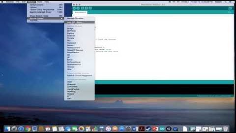 Arduino Thunder  | How to download an Arduino Library