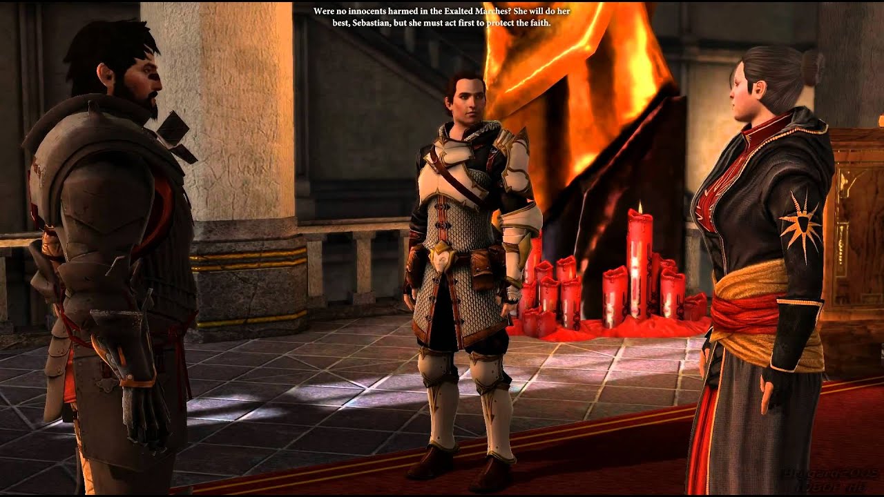 Dragon Age 2 HD Cutscene P20 Fenris sister Varania Viscount