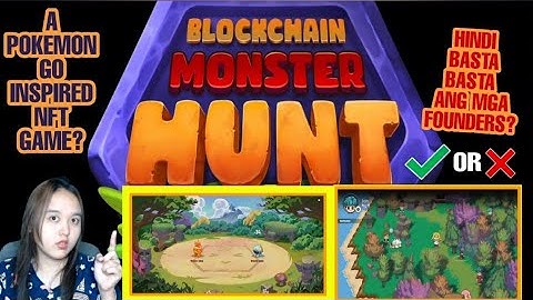 BLOCKCHAIN MONSTER HUNT NFT GAME! | EXAMPLE GAMEPLAY! | BCM HUNT BASIC STARTER GUIDE!