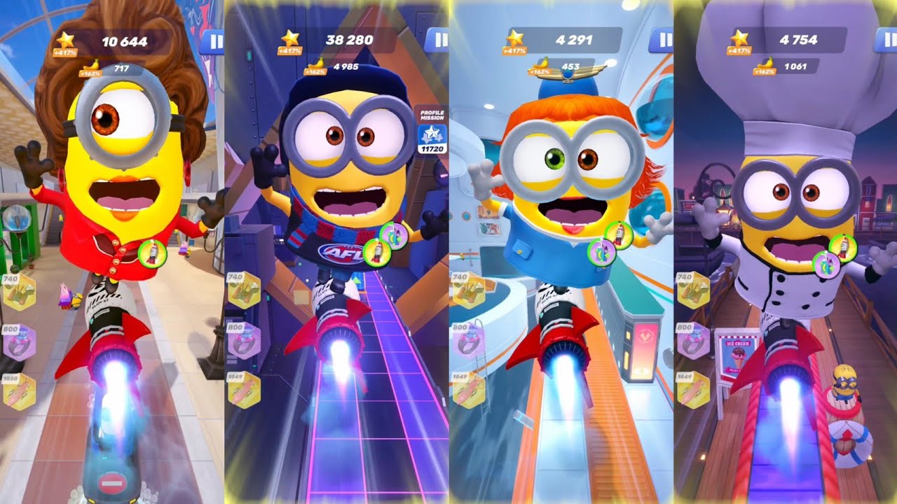 My longest Run Without fail | New Minion rush |