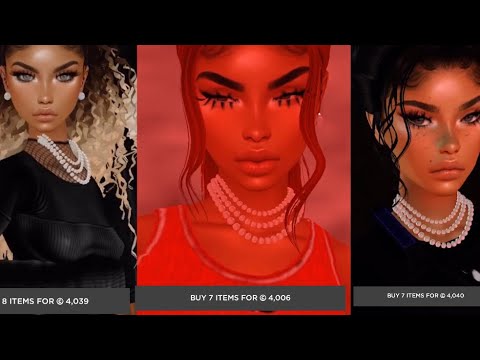 IMVU LOOKBOOK 2019: How to be a Baddie (using 4K Credits with links ...