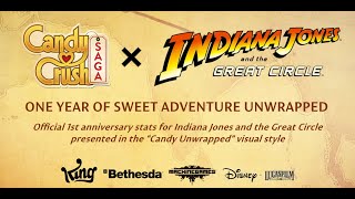 Candy Crush Saga x Indiana Jones and the Great Circle - 1 Year of Adventure Unwrapped screenshot 5
