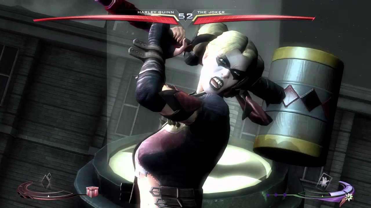 Injustice: Gods Among Us PS4 Harley Quinn (Insurgency) vs The Joker (Arkham...