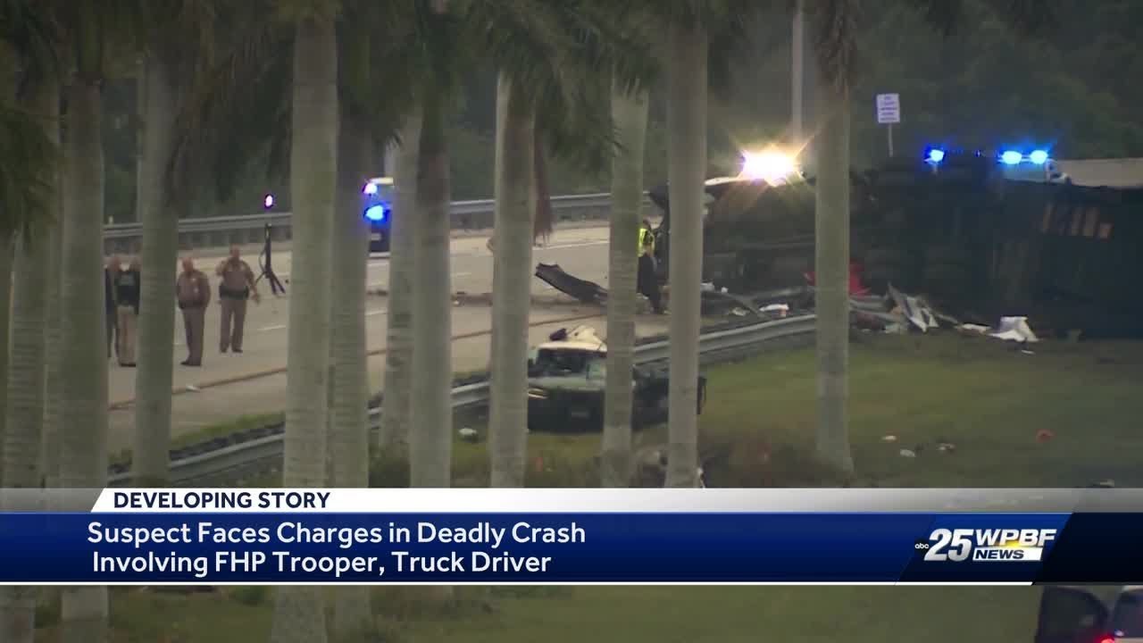 Suspect faces charges in deadly crash invovling FHP Trooper, truck ...