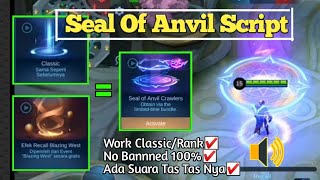 Script Recall Tas Tas Tas Sound Classic   Script Recall Seal Of Anvil   Script Ml
