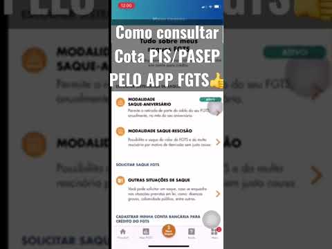 PIS/PASEP COTA: Como consultar no App FGTS da Caixa Econômica Federal