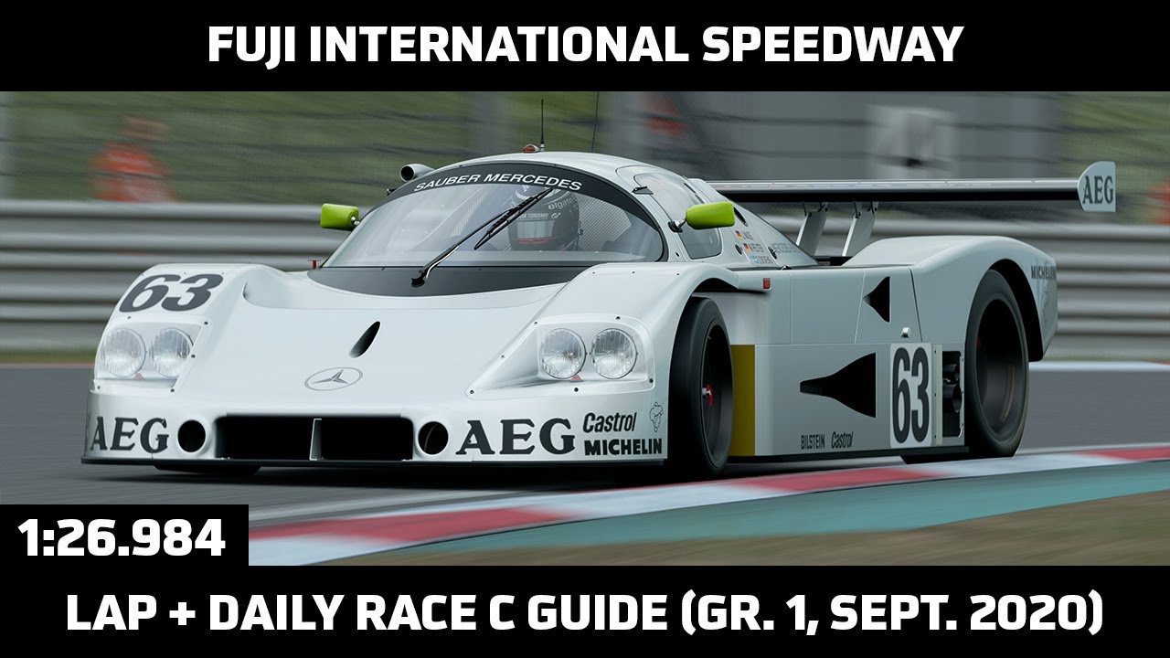 Gran Turismo Sport - Daily Race Lap Guide - Fuji International