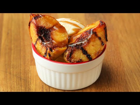 Grilled-Peach Sundaes in 15 Minutes or Less  Tasty Recipes
