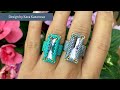 Sansa Cocktail ring tutorial | Odd Count Peyote Stitch | Beaded Ring