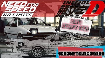 NEED FOR SPEED No Limits || Intro Initial D NFS No Limits Version 😂😂