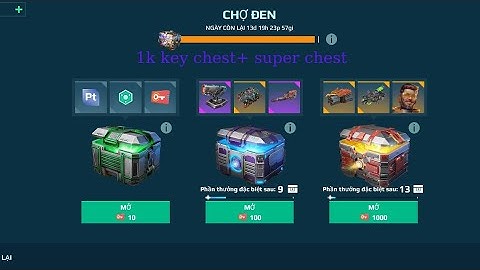 WR- Mở rương 1key và rương cực đại |#543