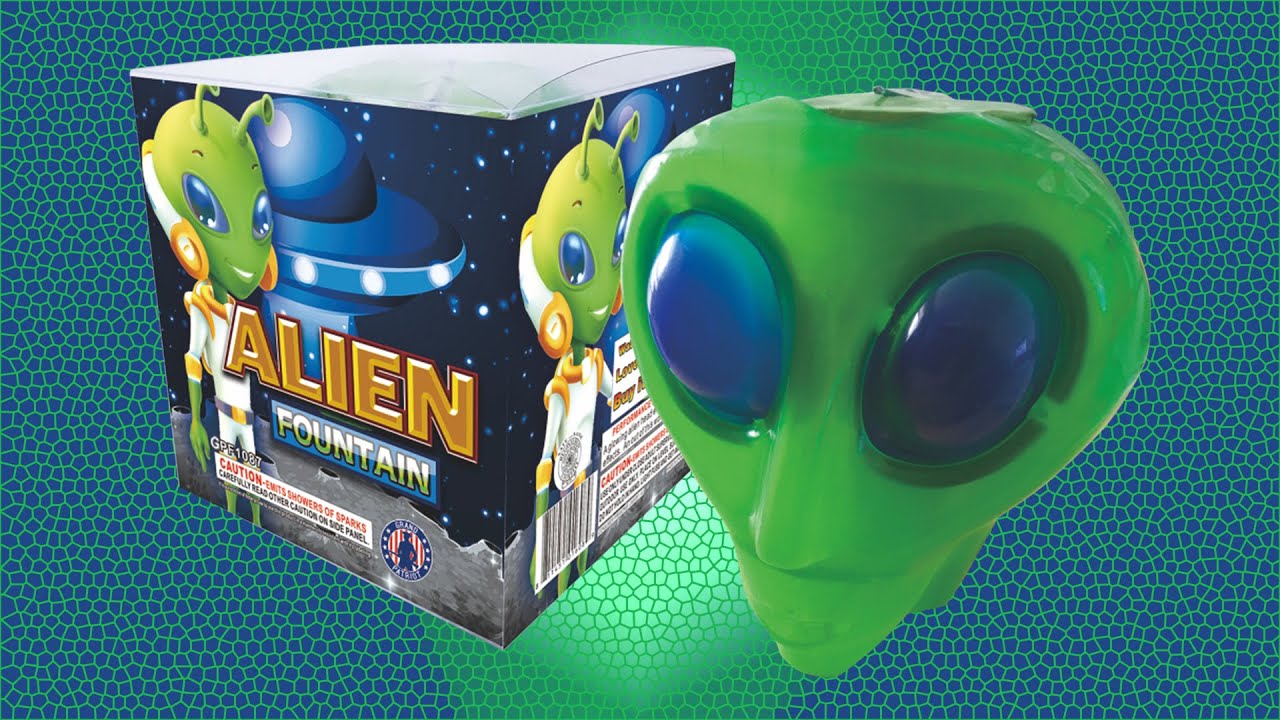 Alien Fountain GPF1087 - YouTube