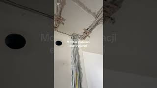 montaż instalacji elektrycznej#elektryka#remontdomu#szpachlowanie#warszawa#wykończeniawnętrz#