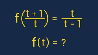 Details A Harvard University Entrance Exam Tricks | Functional Equation | f(t)= Update