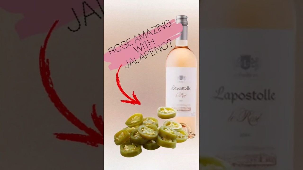 Необычное сочетание - розовое вино с халапеньо! Стоит ли пробовать? 