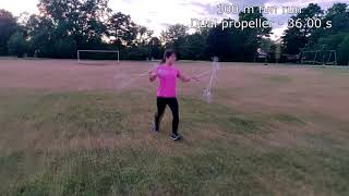 IJA Joggling Montage, ft. ISC and dots (Distances were actually ~92 m!) screenshot 4