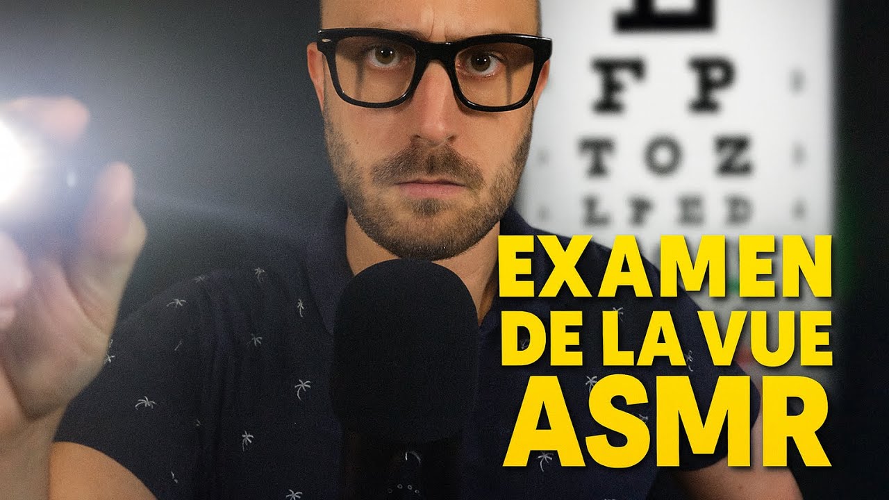 Examen de la vue ASMR - Plusieurs triggers de lumières 🔦