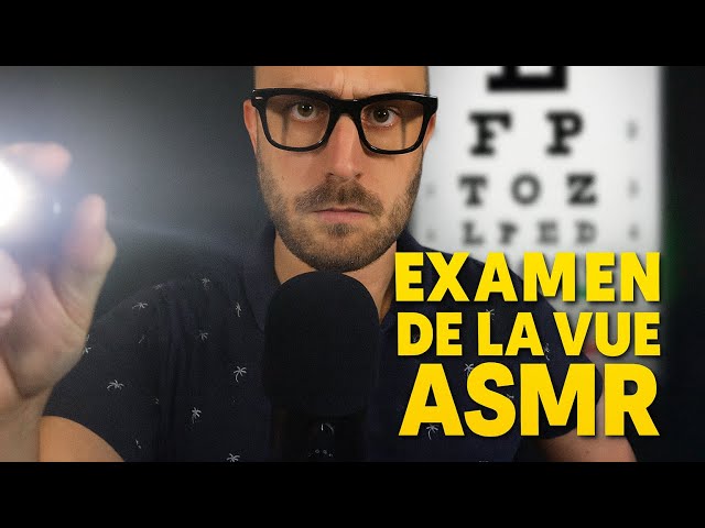 Examen de la vue ASMR - Plusieurs triggers de lumières 🔦