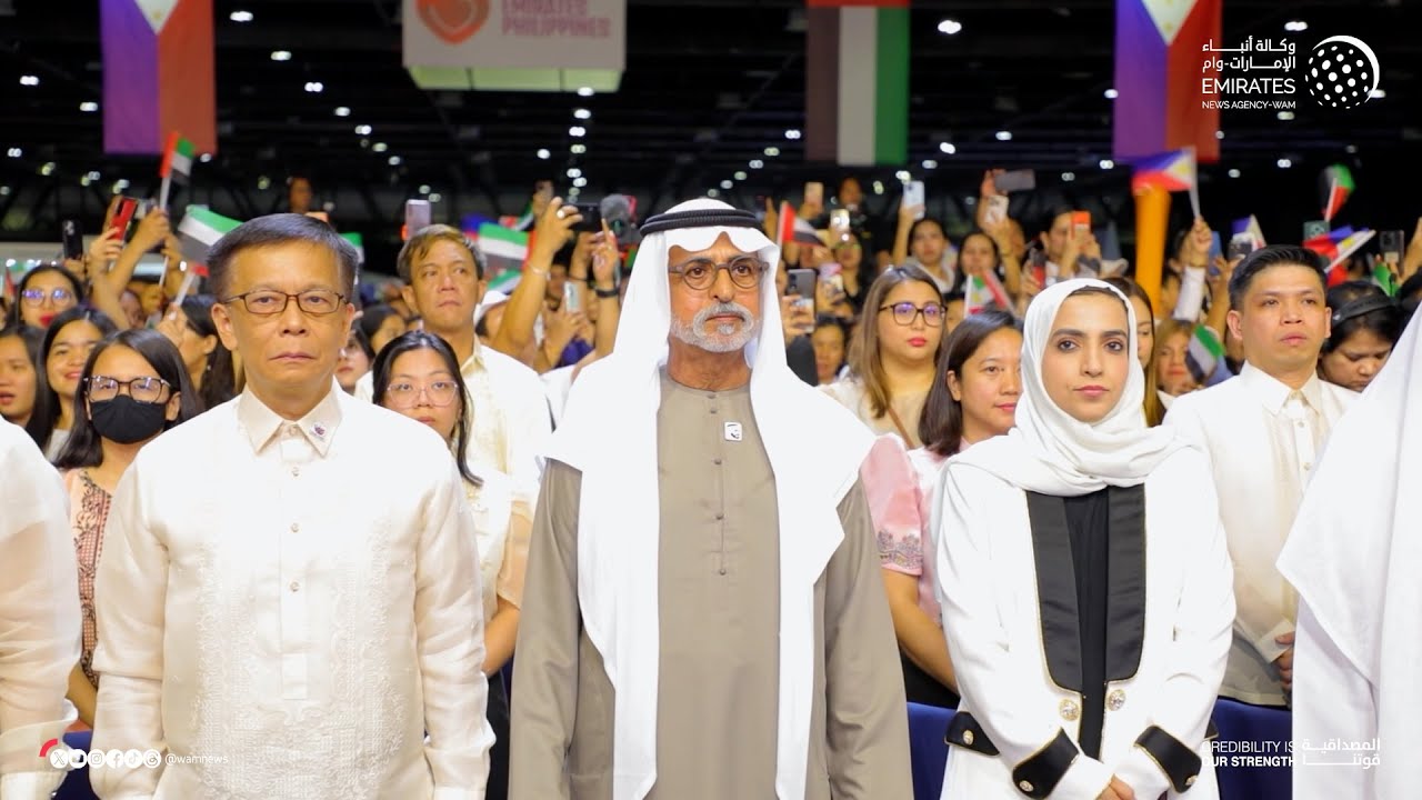 Nahyan bin Mubarak attends 'Emirates Loves Philippines' Grand Celebration marking 127th Philippine Independence Day - Sandooq Al Watan