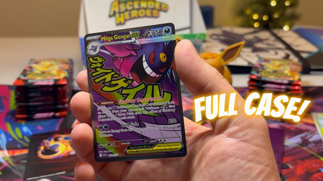 Opening NEW Ascended Heroes Tech Sticker Display