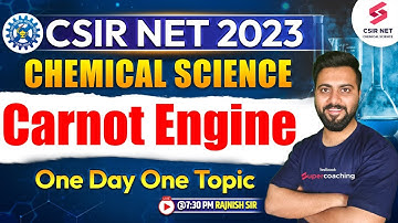 CSIR NET 2023 | Carnot Engine (Basic To Advance) One Day One Topic | Rajnish Sir