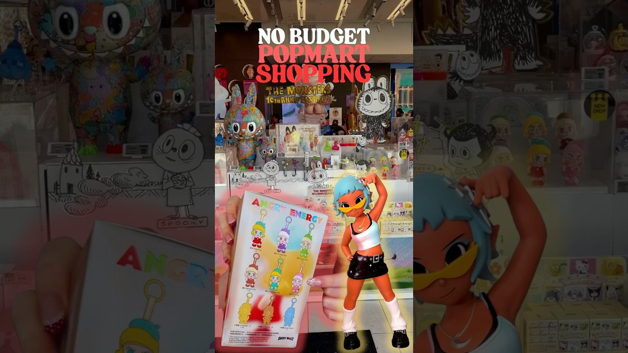 I Went to Pop Mart With NO Budget…