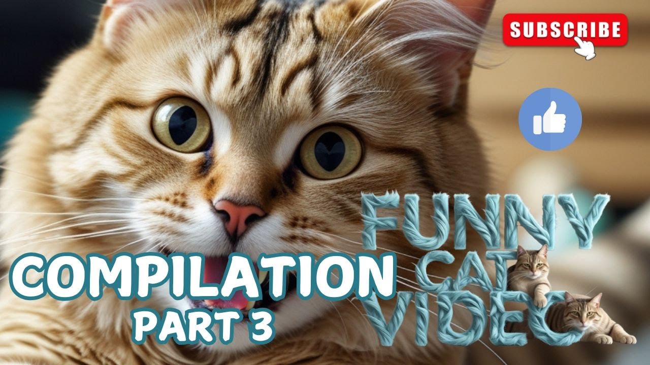 Уморительно смешной кот. Лучшая подборка комедий 