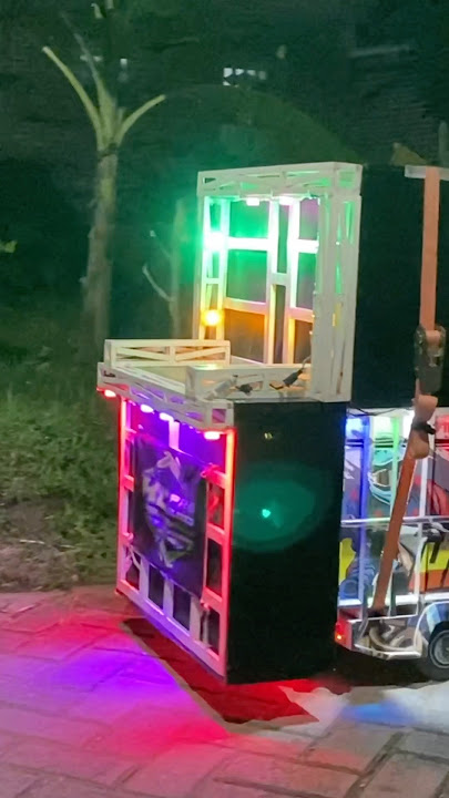 Miniatur sound putar dj ndx aka ds bandung tulungagung