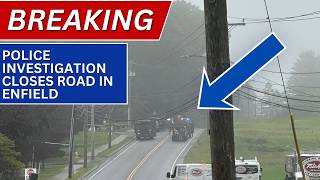 Police investigation closes road in Enfield
