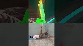 Best wall Hamstring stretch for Tight Legs # shorts # legs stretch# #hipstretch #