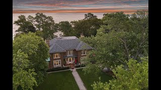 $2 Million Dollar Lake Michigan Mansion Listed by Suzanne Powers | Aerial Tour