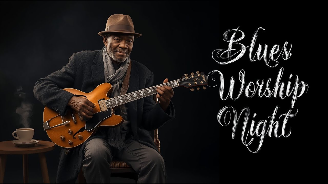 Night Gospel Blues Instrumental 🌙 Calm & Hopeful Vibes 
