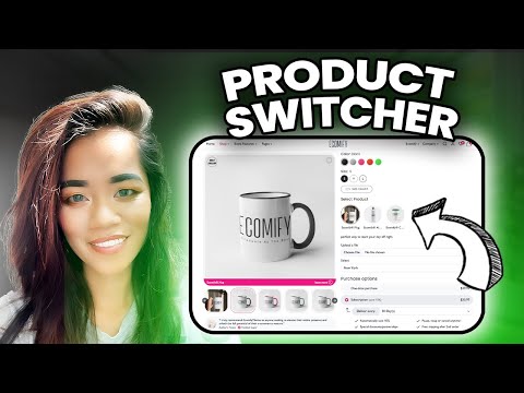 So konfigurieren Sie den Produkt-Switcher im Ecomify Theme 3.4 | Premium Shopify Theme 2024