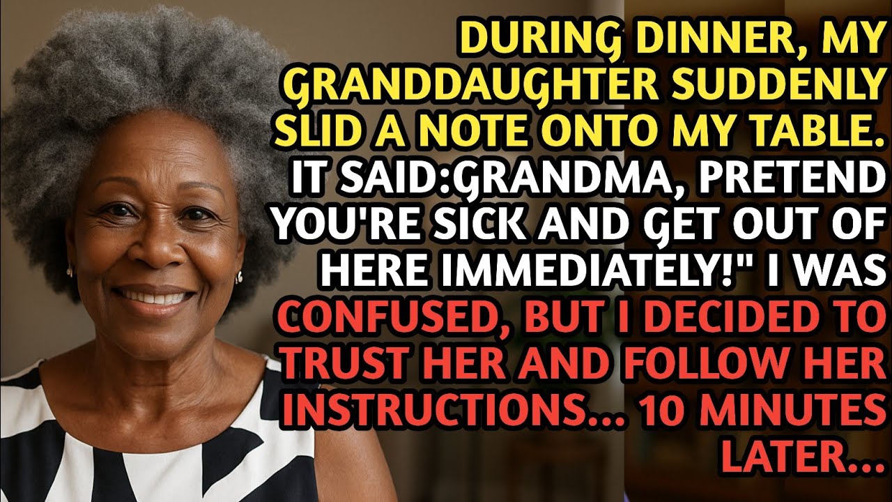 Pretend You're Sick And Get Out Of Here,