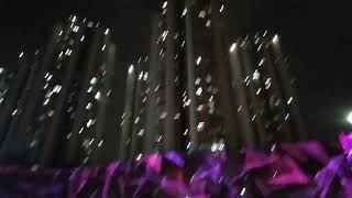Mall taman anggrek pada malam hari