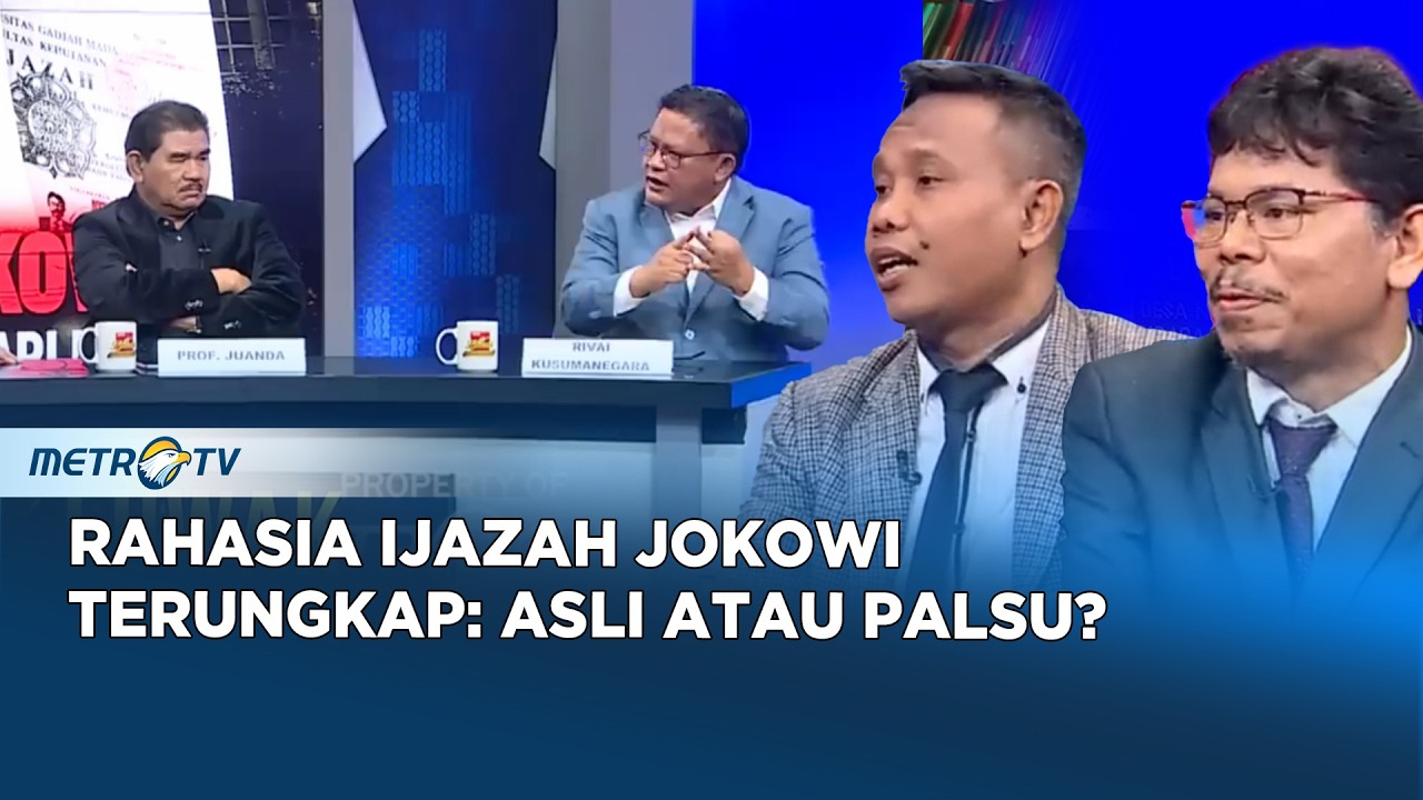 Ijazah Jokowi Palsu? UGM dan KPU Jadi Saksi #Hotroom