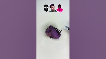 Guess the mixed color of squid game 2😍#satisfying #mixed #colors #squidgame2  #guess #painting