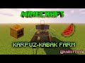Minecraft Karpuz-Kabak Farmı Nasıl Yapılır ?