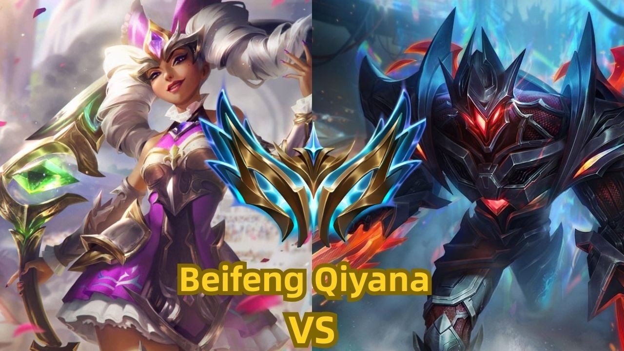 Beifeng Qiyana VS Zed — Challenger CN Super Server