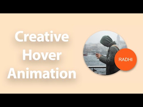 Creative hover effect or animation | HTML CSS