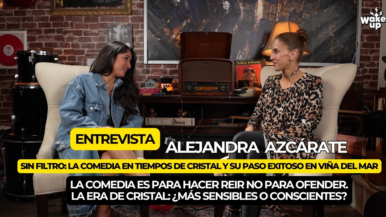 Alejandra Azcárate: SIN FILTRO La Comedia en la era de Cristal | Su Paso por Viña del Mar y su Gira