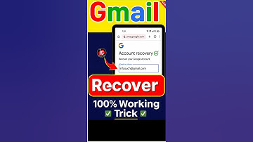 Gmail Account Recover Kaise Kare | Email Recovery Kaise Kare | How to Recover Gmail Account