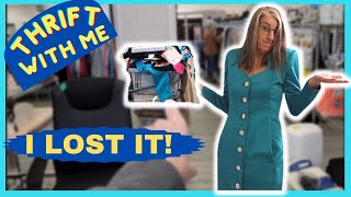 I LOST IT -  Mother of the Bride Dress?  THRIFT WITH ME Try On Haul
