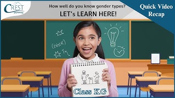 Class KG Gender | English Olympiad | CREST Olympiads