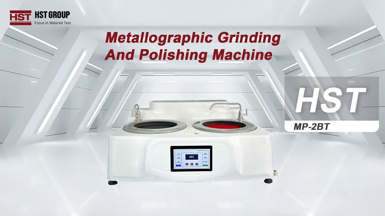 HST-MP2BT Metallographic Grinding And Polishing Machine