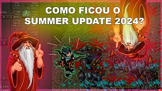 Como ficou o summer update? Tibia Update 2024 (resumo?)